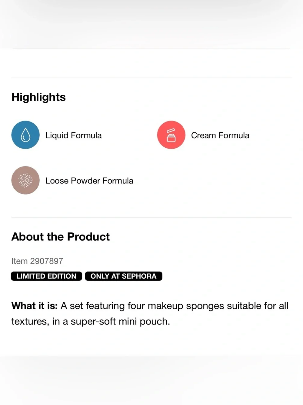 Pillow Dream Makeup Sponge Set by Sephora